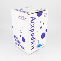 AcquaBox 10L Mineral Water Bag-in-Box with Tap From Mountain Falls